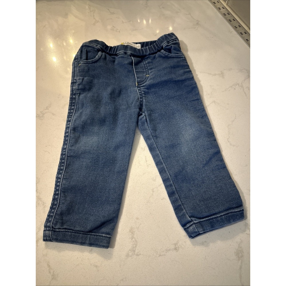 Baby Boden‎ Boys/Girls Pull-On Indigo-Go-Go Jeans 6-12 Months Stretchy